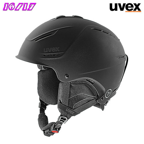 1617 UVEX P1us Black Met Mat (우벡스 스키스노우 헬멧)