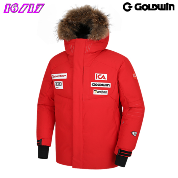 1617 GOLDWIN PERFORMANCE 1 DOWN JKT - RED (골드윈 퍼포먼스 1 다운 패딩 자켓) 