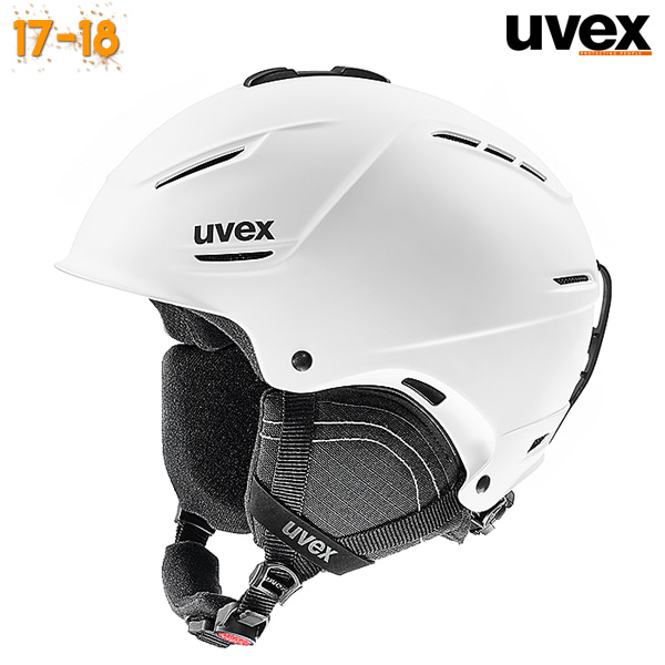 1718 UVEX P1US 2.0 White Mat (우벡스 플러스 2.0 스키/보드 헬멧) 