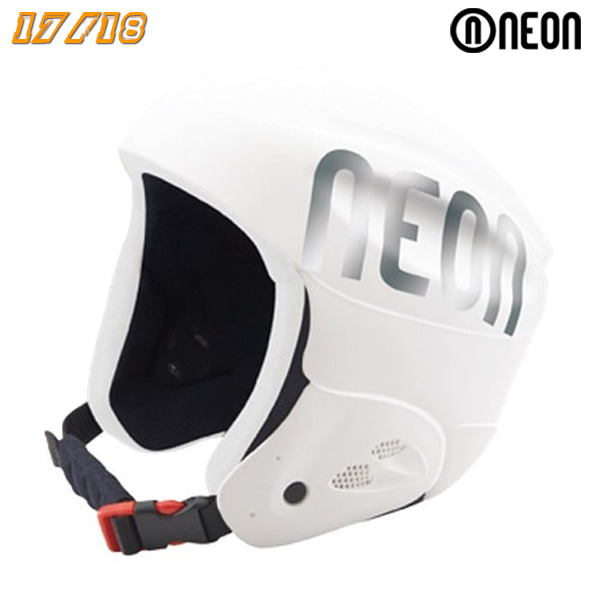 1718 NEON HERO TEEN [HRT15] - WHITE/SILVER (네온옵틱 스키/보드 헬멧)