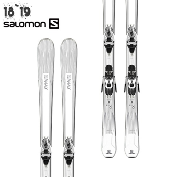 1819 SALOMON S/MAX W6 + MERCURY 11 (살로몬 S/맥스 여성용 초중급 스키 플레이트)