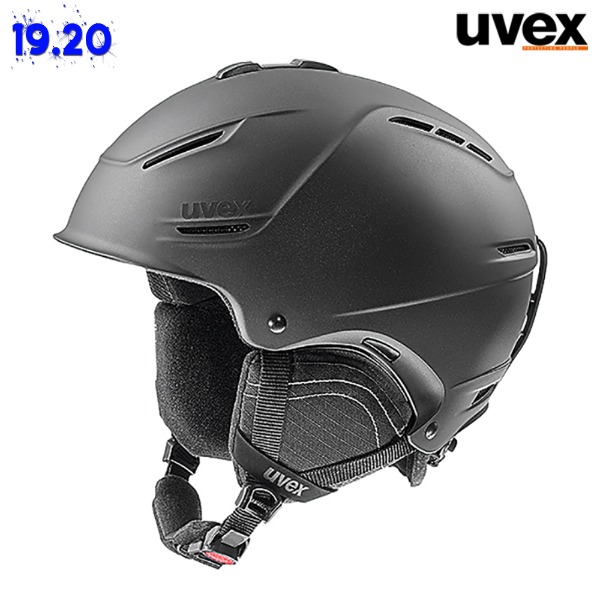 1920 UVEX p1us 2.0 - black met mat(우벡스 플러스 2.0 스키/보드 헬멧)