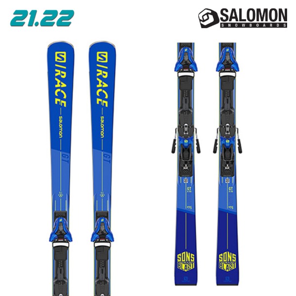 21/22 SALOMON E S/RACE GT + Z12 GW F80(살로몬 E S/레이스 지티 + Z12 GW F80 스키 플레이트)