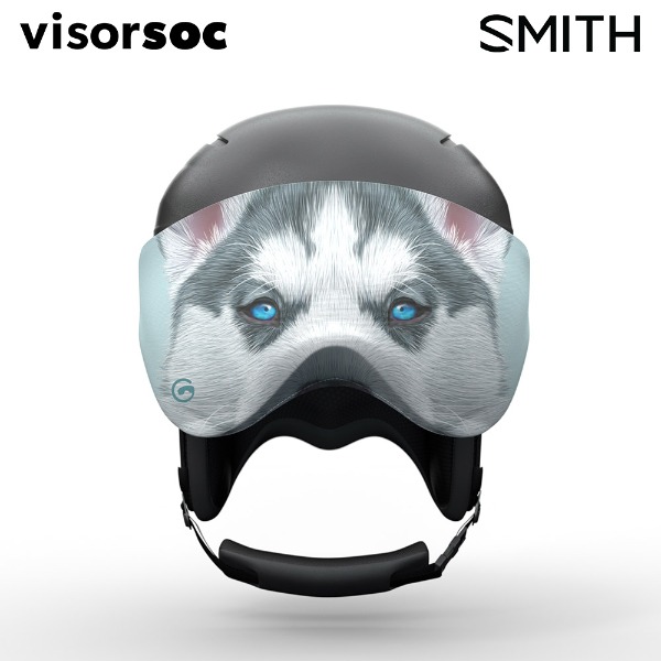 SMITH VISORSOC - Husky (바이저삭 렌즈 커버 바이저헬멧 전용 고글삭 - 허스키 )