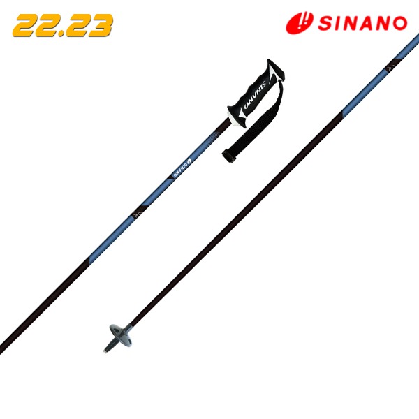 2223 SINANO CX FALCON - BLACK (시나노 CX 팔콘 블랙 카본 스키 폴)