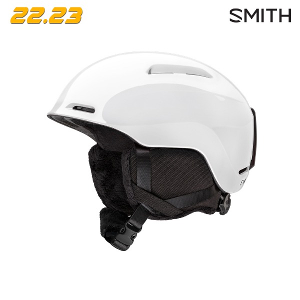 2223 SMITH GLIDE JR HELMET - WHITE (스미스 글라이드 주니어 스키 보드 헬멧)