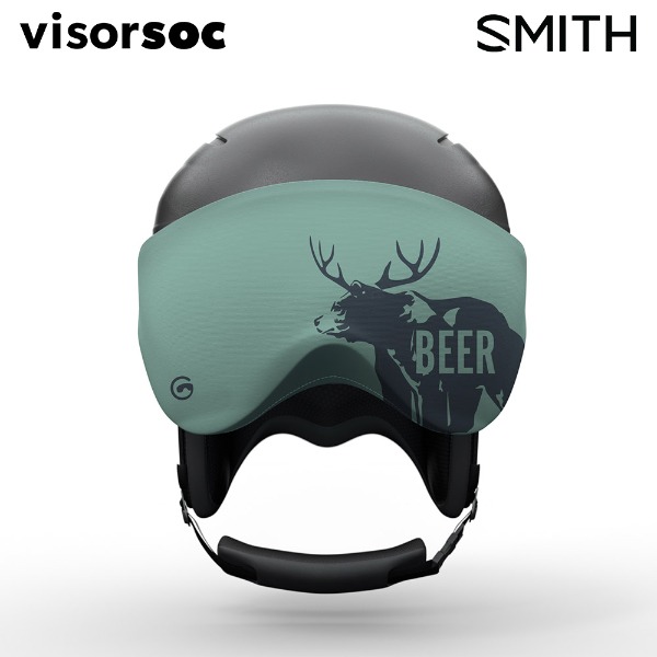SMITH VISORSOC - Beer (바이저삭 렌즈 커버 바이저헬멧 전용 고글삭 - 비어)