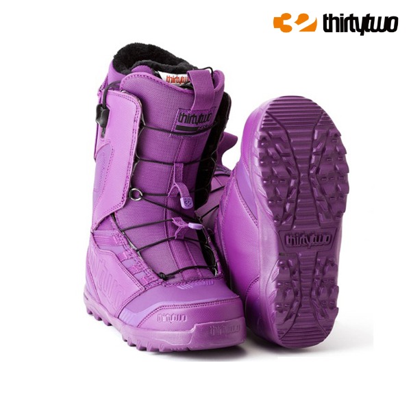 THIRTYTWO BOOTS W&#039;s LASHED FT PURPLE 1213