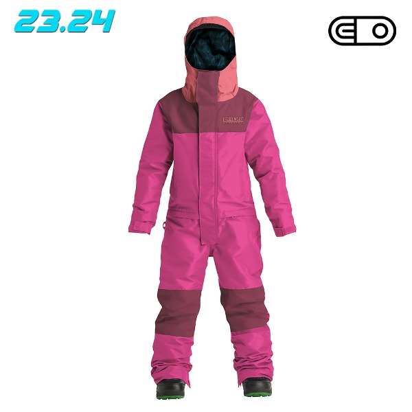 2324 AIRBLASTER Youth Freedom Suit - Hot Pink (에어블라스터 아동 프리덤 스노우보드복 수트 핫핑크)