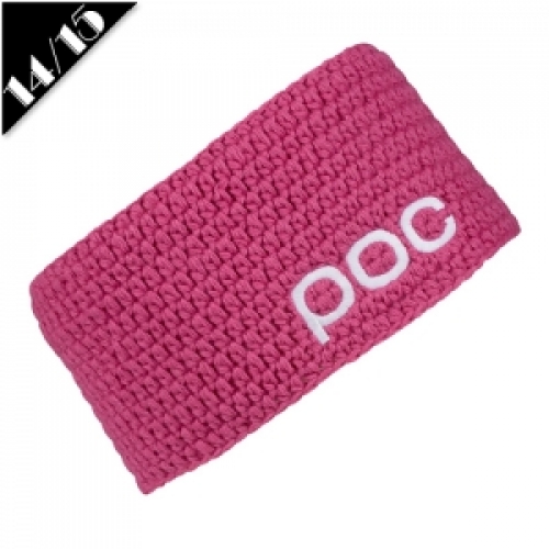 1415 POC Crochet Headband Xenon Pink