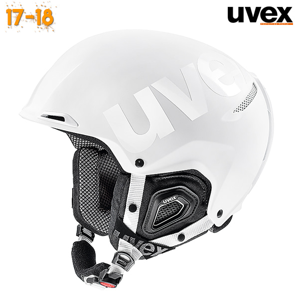1718 UVEX JAKK+ Octo+ White Mat-Shiny (우벡스 자크+ 옥토+ 스키/보드 헬멧) 