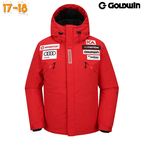 1718 GOLDWIN PERFORMANCE 2 DOWN JACKET- RED/RED (골드윈 퍼포먼스 2 다운 자켓)