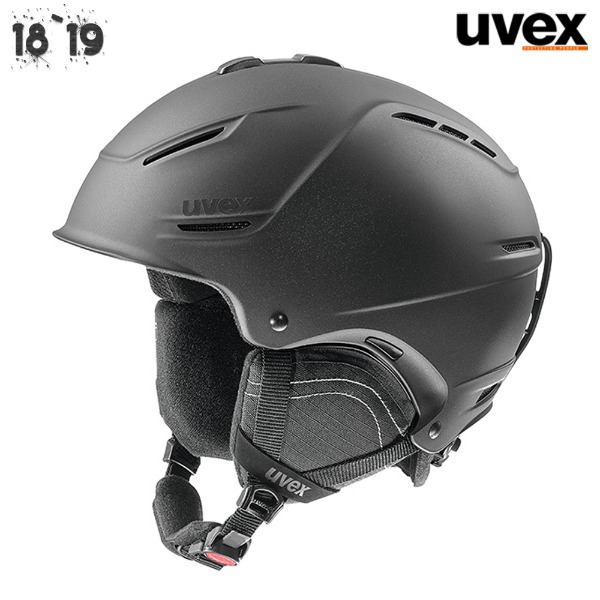 1819 UVEX p1us 2.0 - Black met Mat (우벡스 프리모 2.0 스키/보드 헬멧)