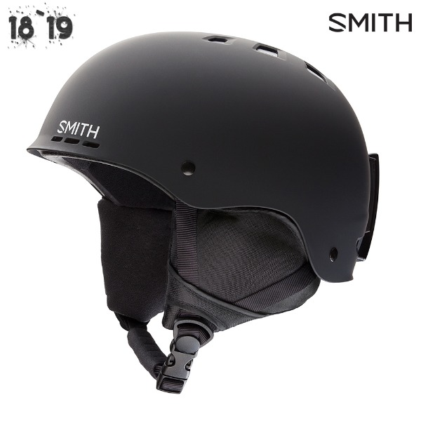 1819 SMITH HOLT - MATTE BLACK (스미스 홀트 스키/보드 헬멧)