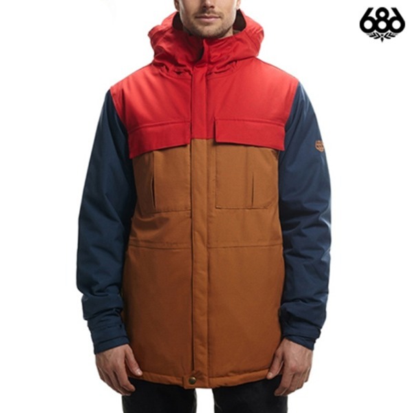 686 AUTHENTIC MONIKER INS JACKET -RED (686 오센틱 스노우보드 자켓)- L6W123RED 1617