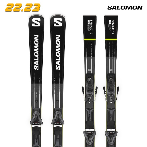 2223 SALOMON S/MAX 12 + Z12 GW (살로몬 에스/맥스 스키) L47038400