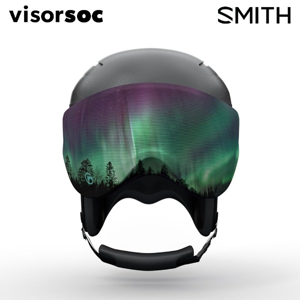 SMITH VISORSOC - Aurora (바이저삭 렌즈 커버 바이저헬멧 전용 고글삭 - 오로라)