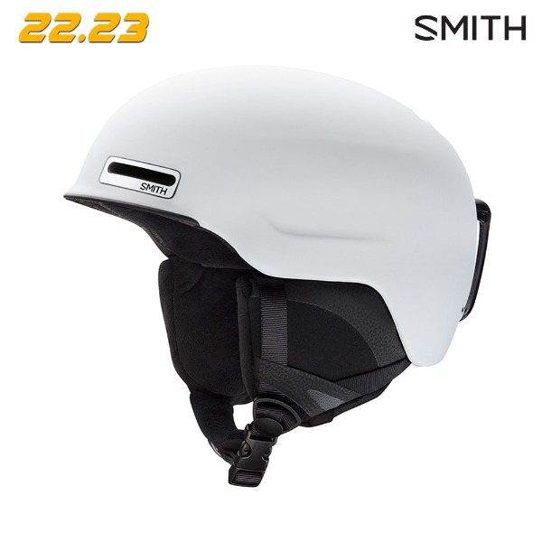 2223 SMITH MAZE ASIAN FIT HELMET - MATTE WHITE (스미스 메이즈 아시안핏 스키 보드 헬멧)