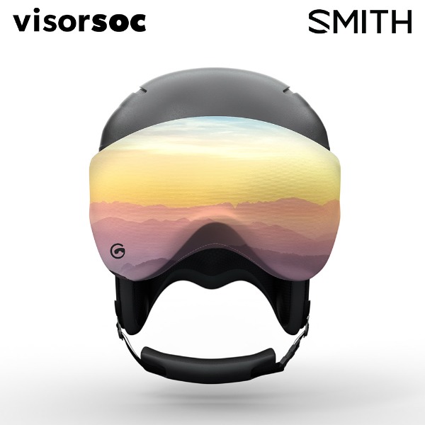 SMITH VISORSOC - Mystic (바이저삭 렌즈 커버 바이저헬멧 전용 고글삭 - 미스틱 )